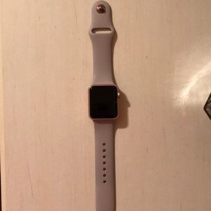 apple watch series one rose gold